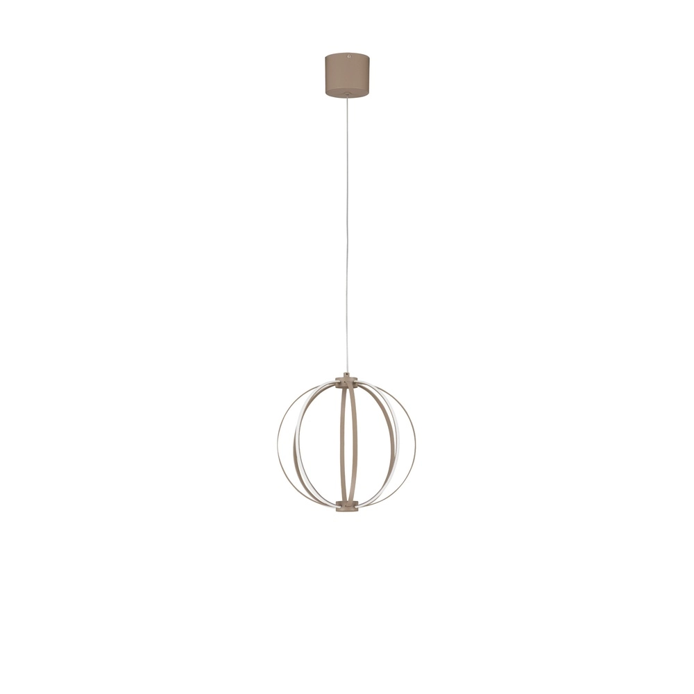 Hanglamp Brea beige Ø 30cm Lyora 5212017494382