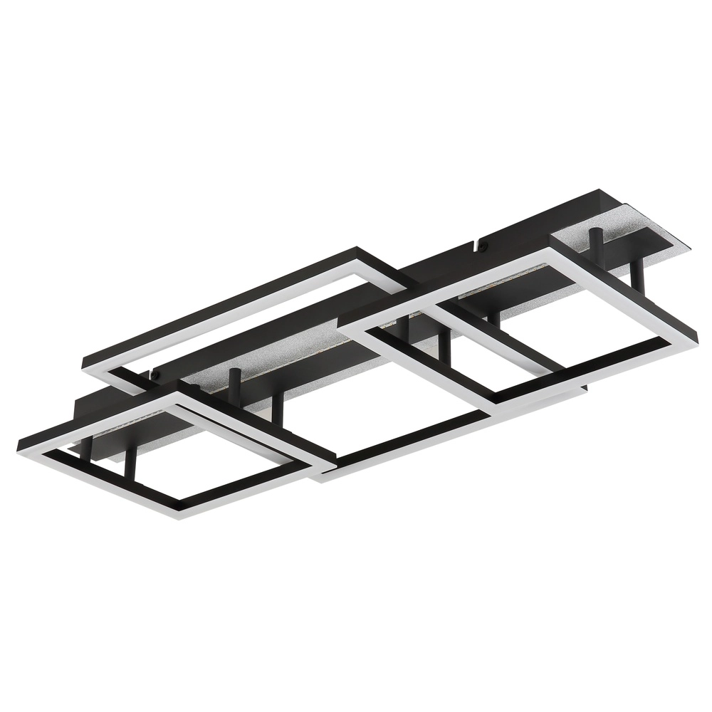 Moderne plafondlamp Estrada zwart Globo 9007371580712