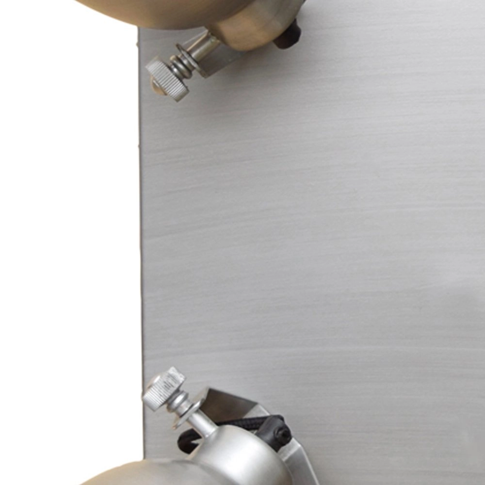 Stoere plafondspots Industrial 4-lichts antiek zink Urban Interiors 8719325005738