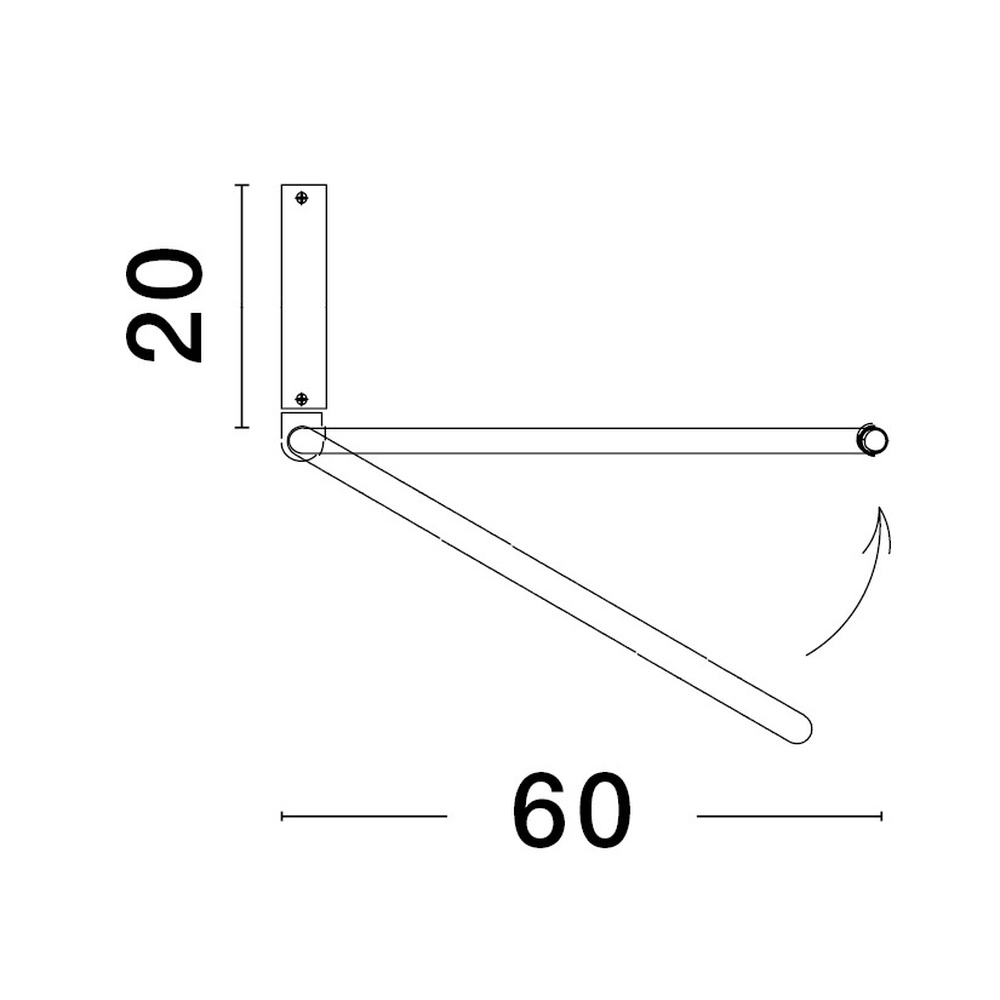 Design plafondlamp Garve wit Ø 60cm Lyora 5212017431820