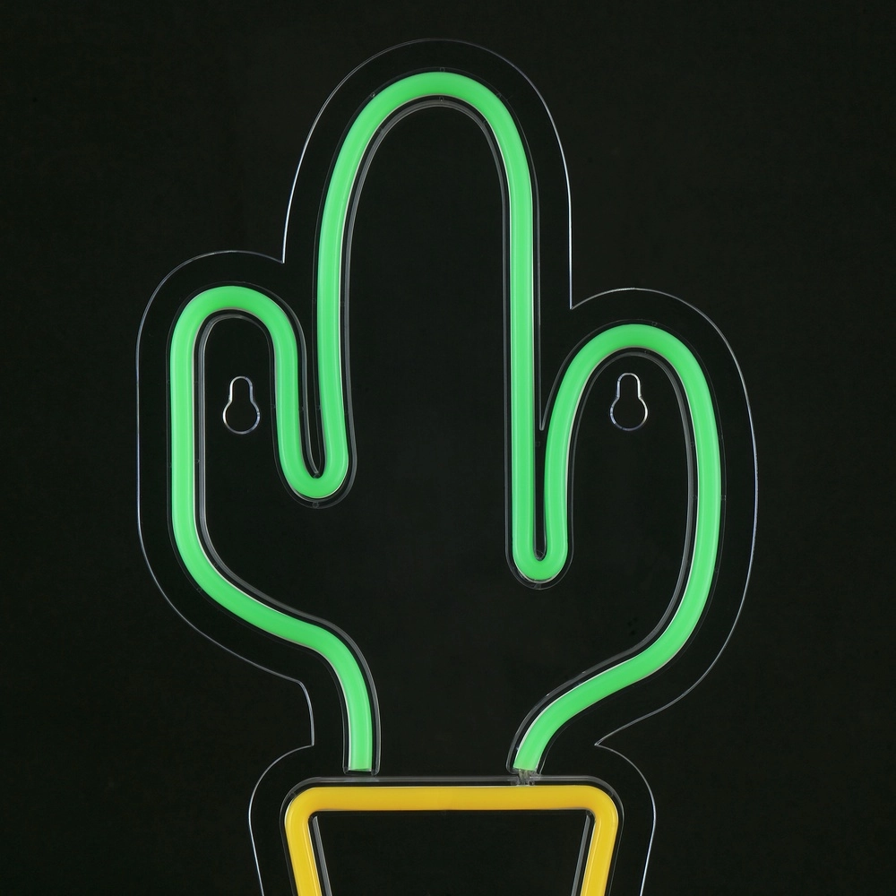 Neon wandlamp Neon-Tales cactus Brilliant 4004353477843