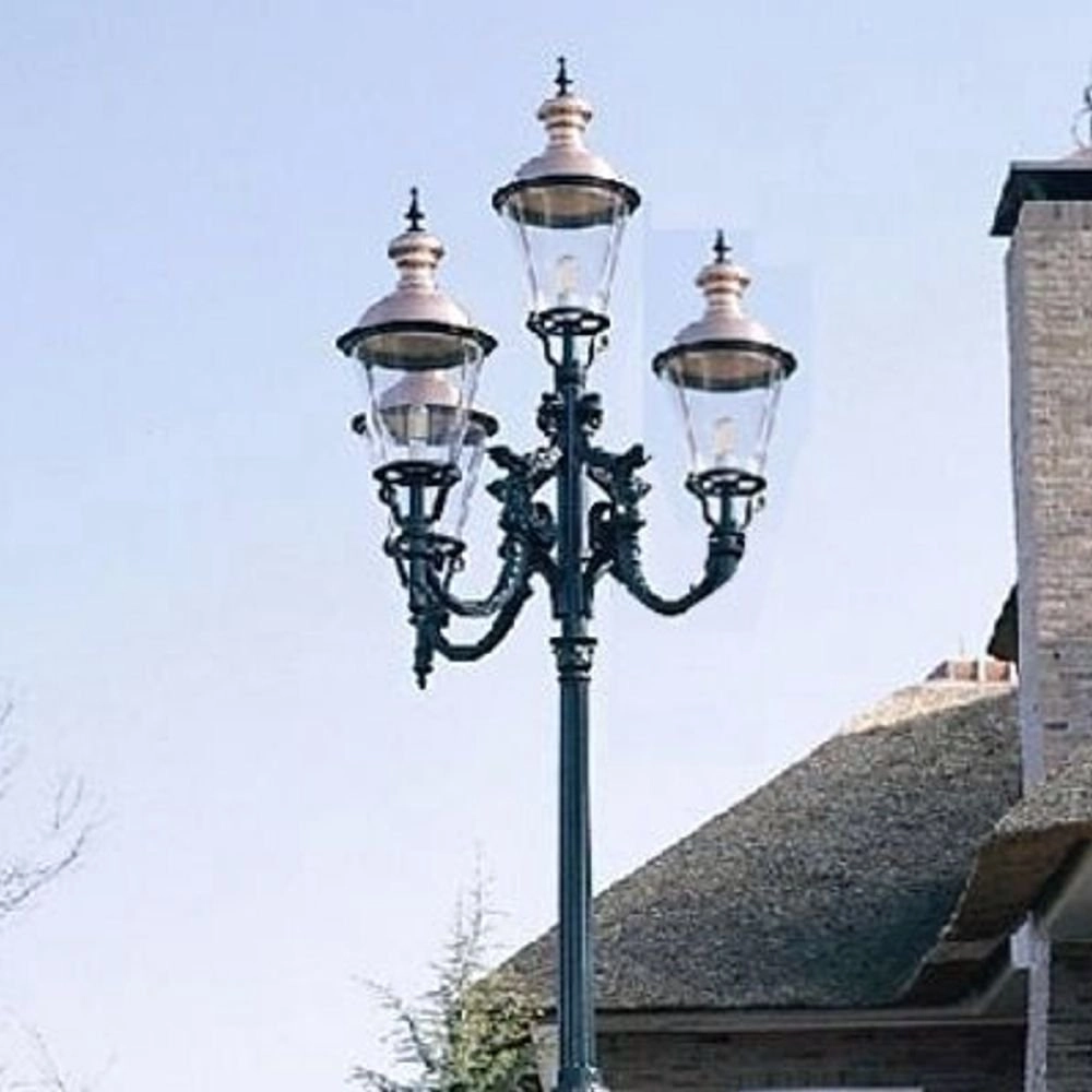 Buitenlantaarn Toronto 4-lichts - zwart KS Verlichting 8714732040846