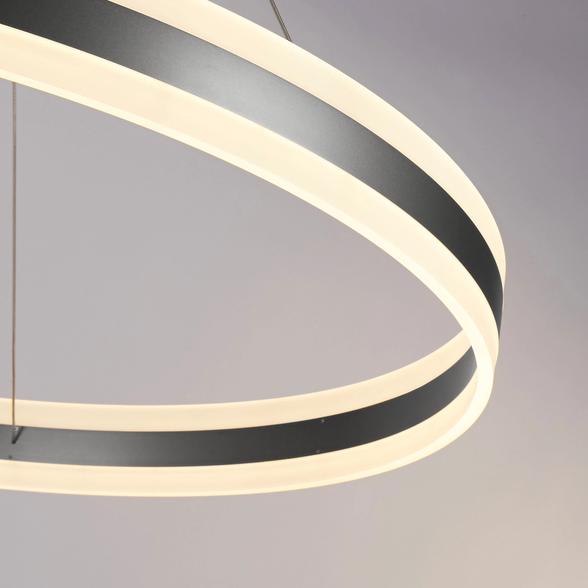 Design hanglamp Ada Ø 100cm zwart Lyora 5053423315478