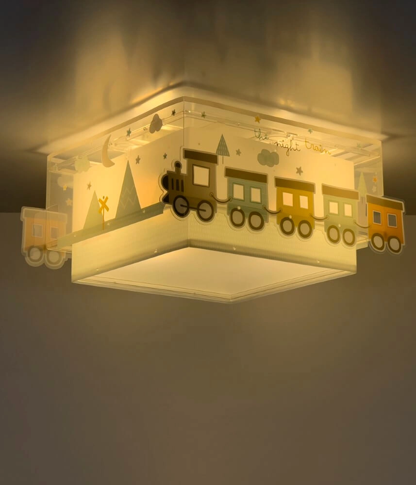 Plafondlamp met trein The Night Train Dalber 8420406635361