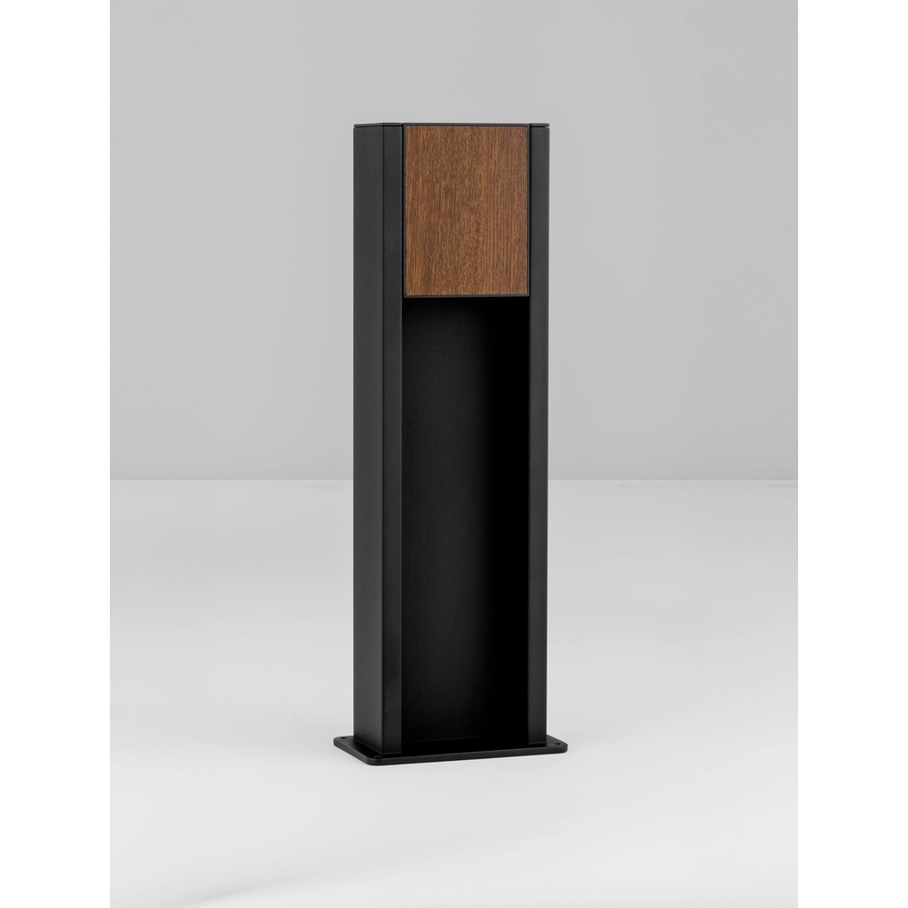 Tuinlamp Kioo zwart met hout Lyora 5212017478801