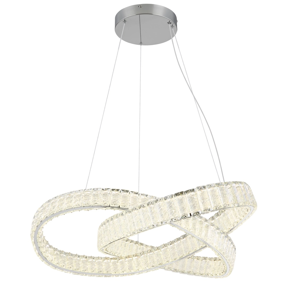 Unieke hanglamp Mucky chroom