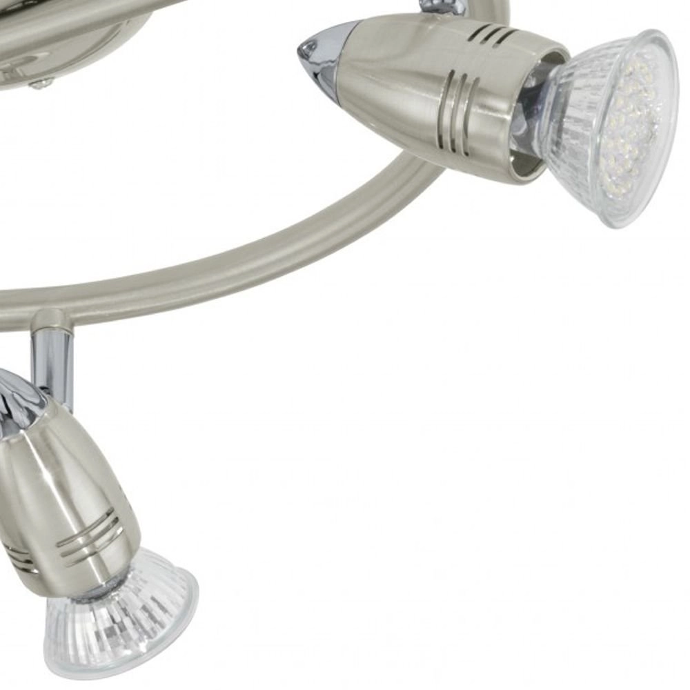 Led plafondspot Magnum rvs 3-lichts Eglo 9002759926434