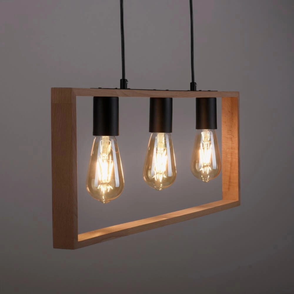 Landelijke hanglamp Franky 3-lichts Just Light 4043689966430