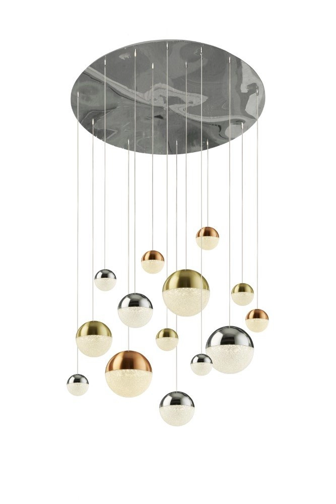 Grote hanglamp Planets 70cm - 14-lichts