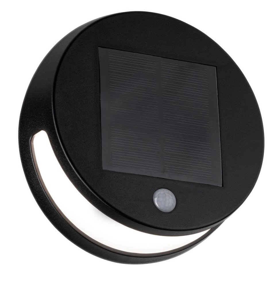 Ronde solar wandlamp Helena met sensor Paulmann 4000870942659