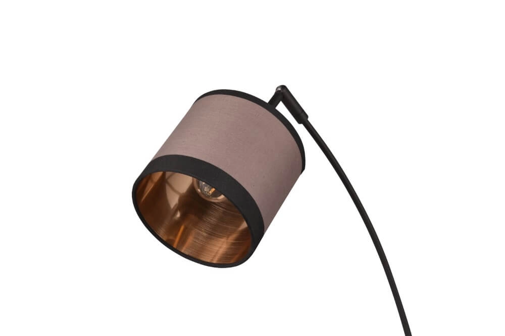 Staande lamp Davos taupe 3-lichts Trio 4017807574364