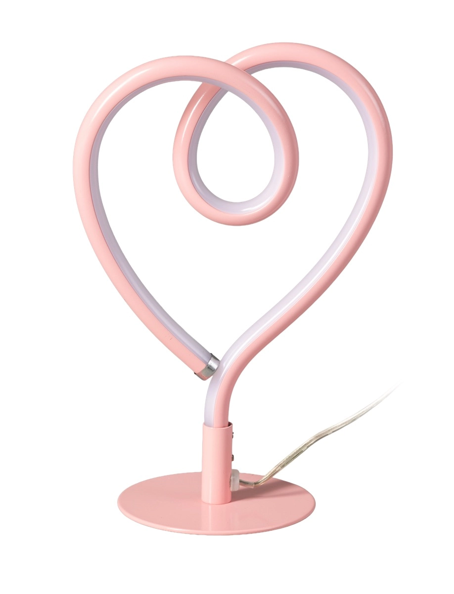 Hartjes tafellamp Lovie roze