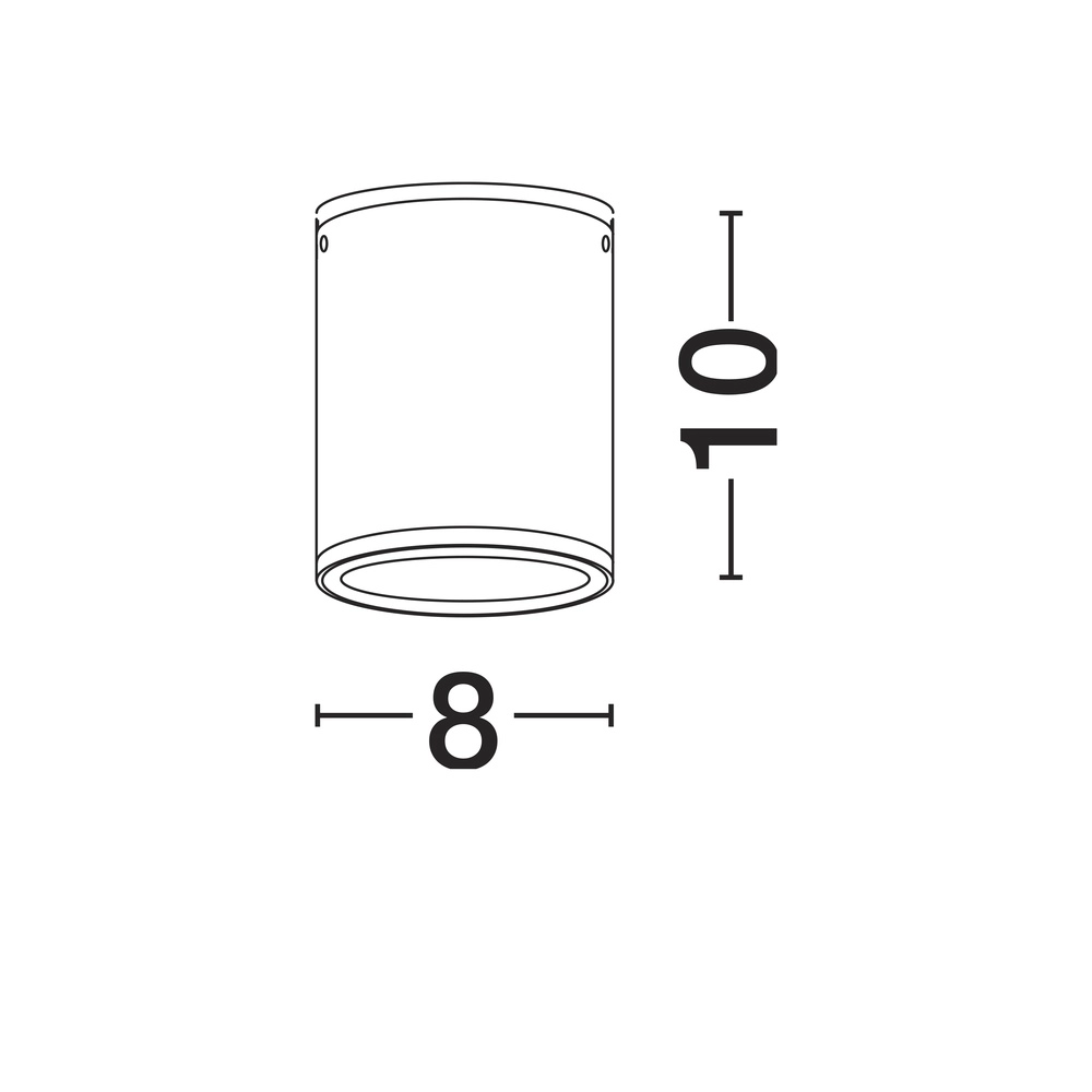 Plafondspot Lumina 9W wit Lyora 5212017453914