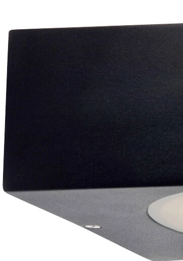 Opbouwspot Tyler voor buiten zwart Brilliant 4004353078675