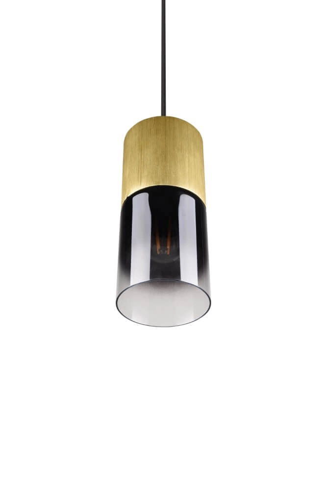 Hanglamp Robin pendel hout met zwart Hanglamp Robin pendel hout met zwart