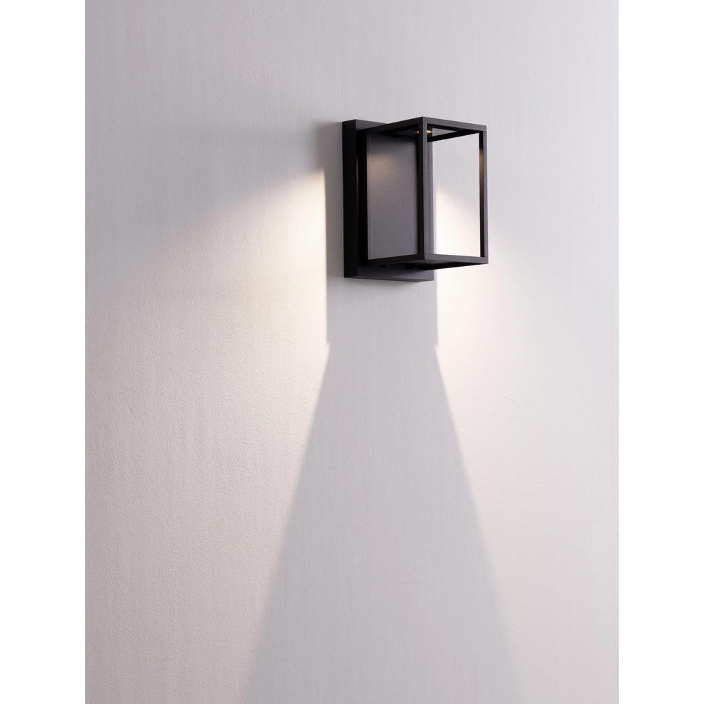 Black wall lamp Prive 25cm Lyora 5212017453150