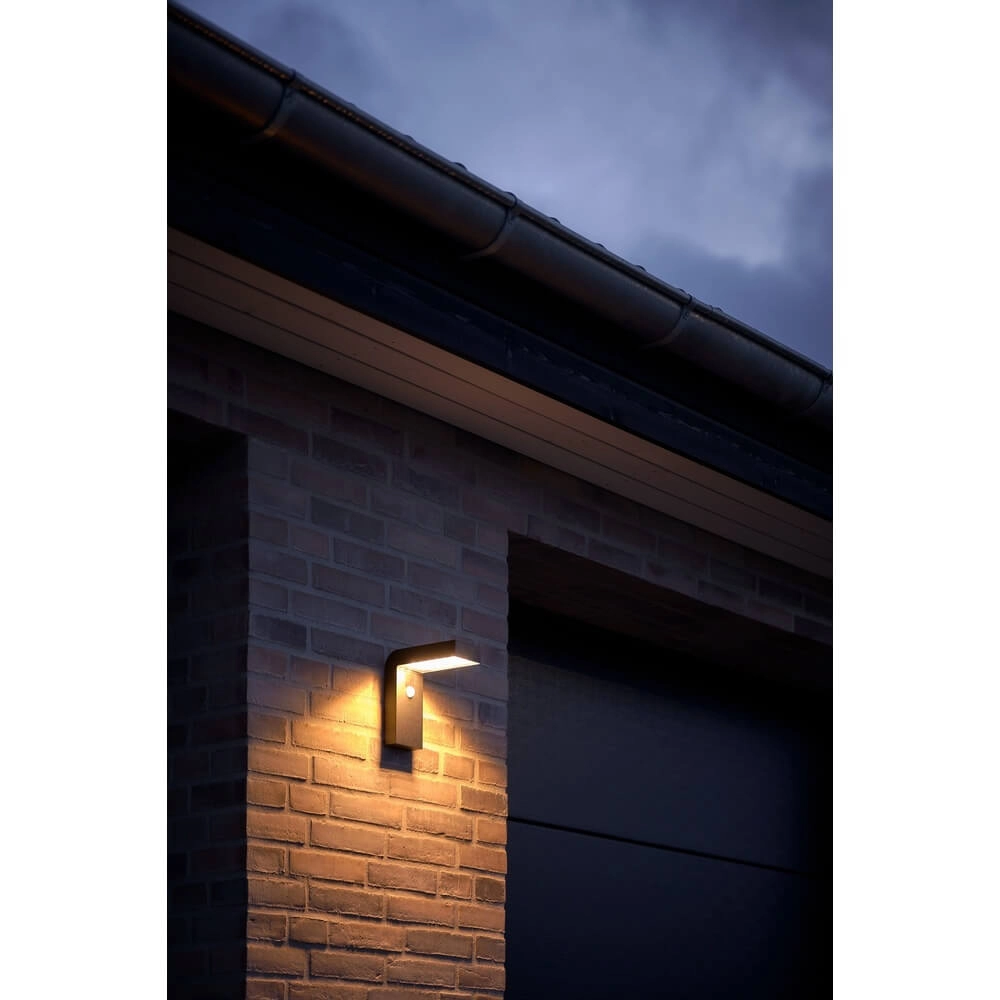 Solar muurlamp Alya zwart Nordlux 5704924004971