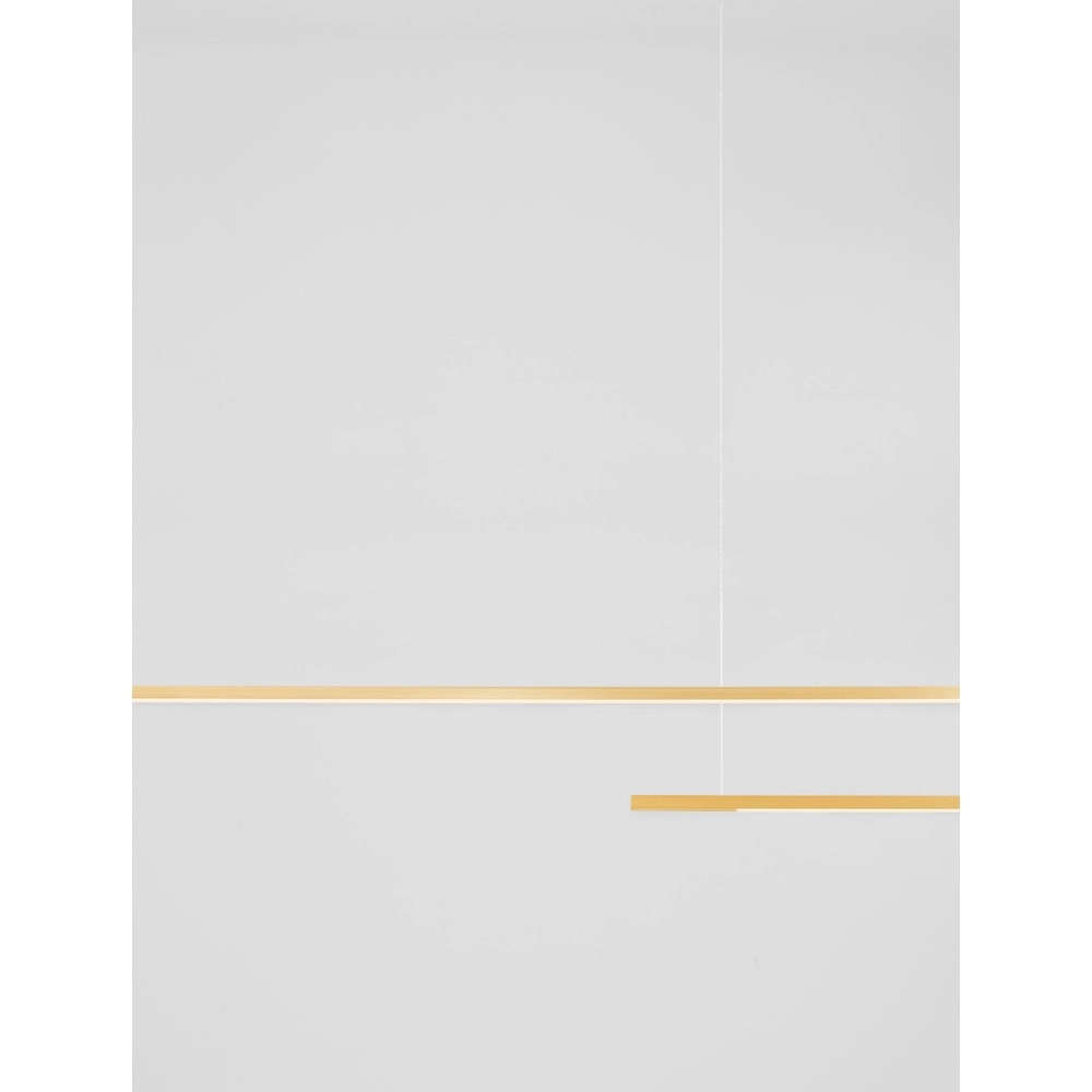 Strakke hanglamp Brillia goud 161cm Lyora 5212017473806