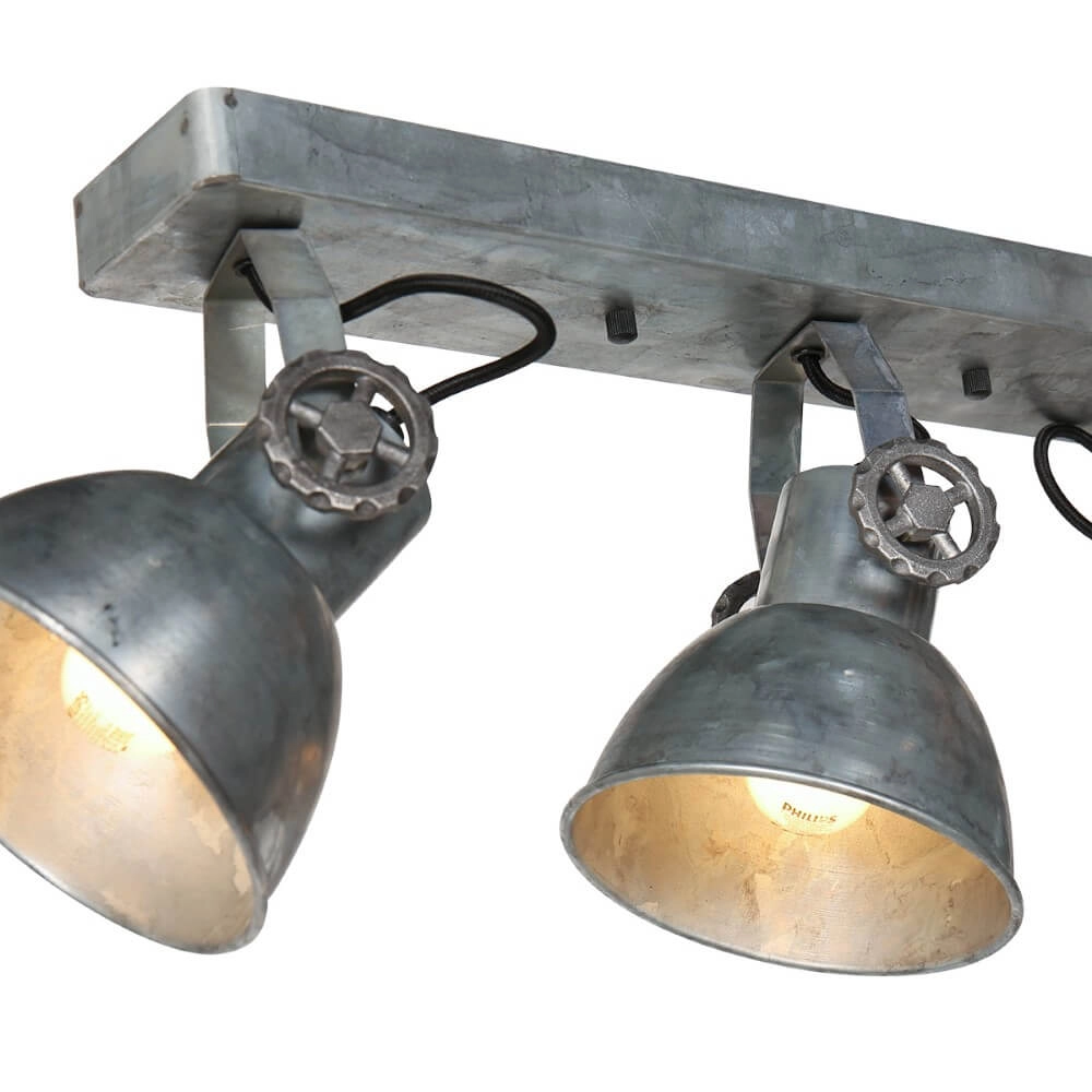 Industriële plafondspot Antique 3x E27 Steinhauer 8712746171556