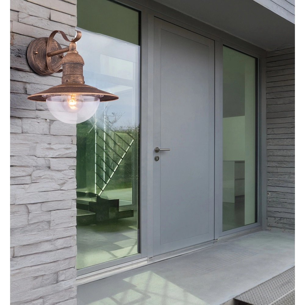 Desing wandlamp Linda bruin Globo 9007371391561