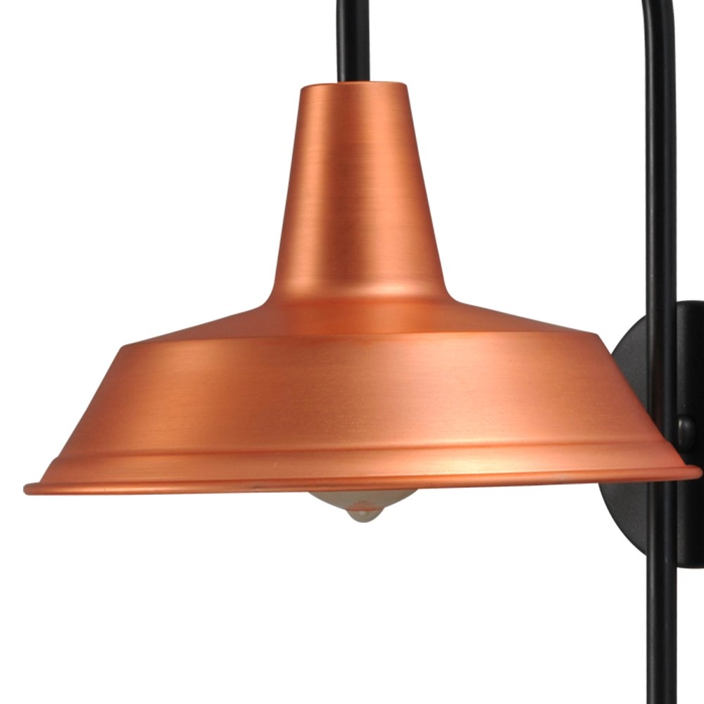 Roodkoperen muurlamp Industria Masterlight 8718121235981
