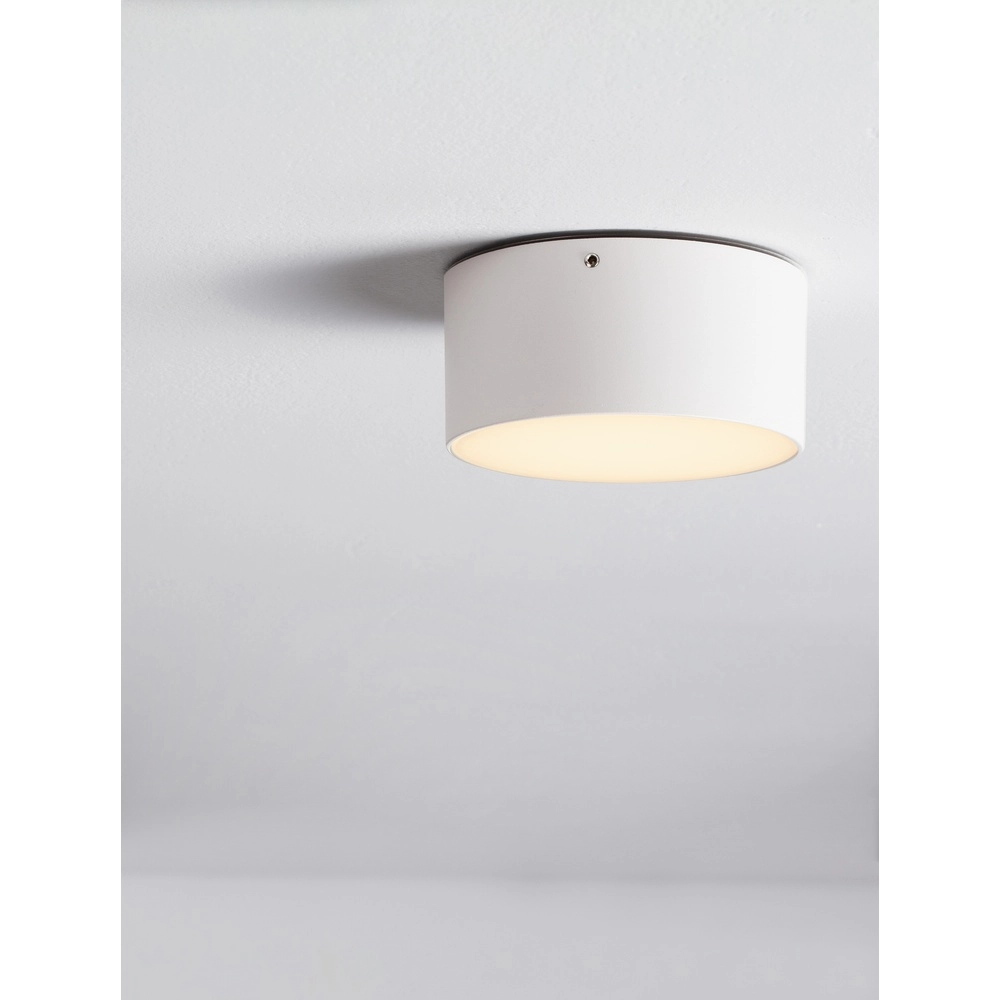 Ronde plafondlamp Judi Ø 12cm wit Lyora 5212017453808