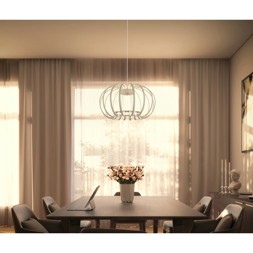 Hanglamp Ribbon zand bruin Globo 9007371578306