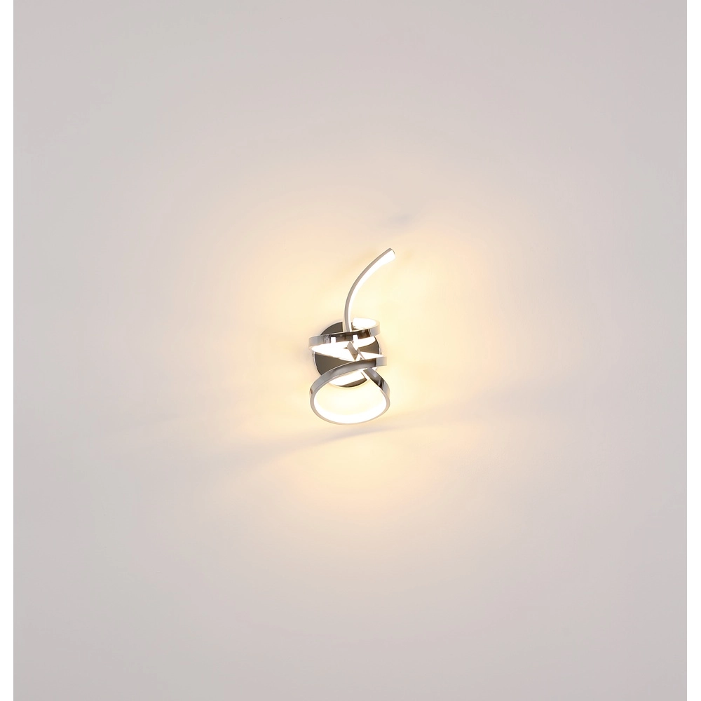 Krul wandlamp Iduna goud Globo 9007371510429
