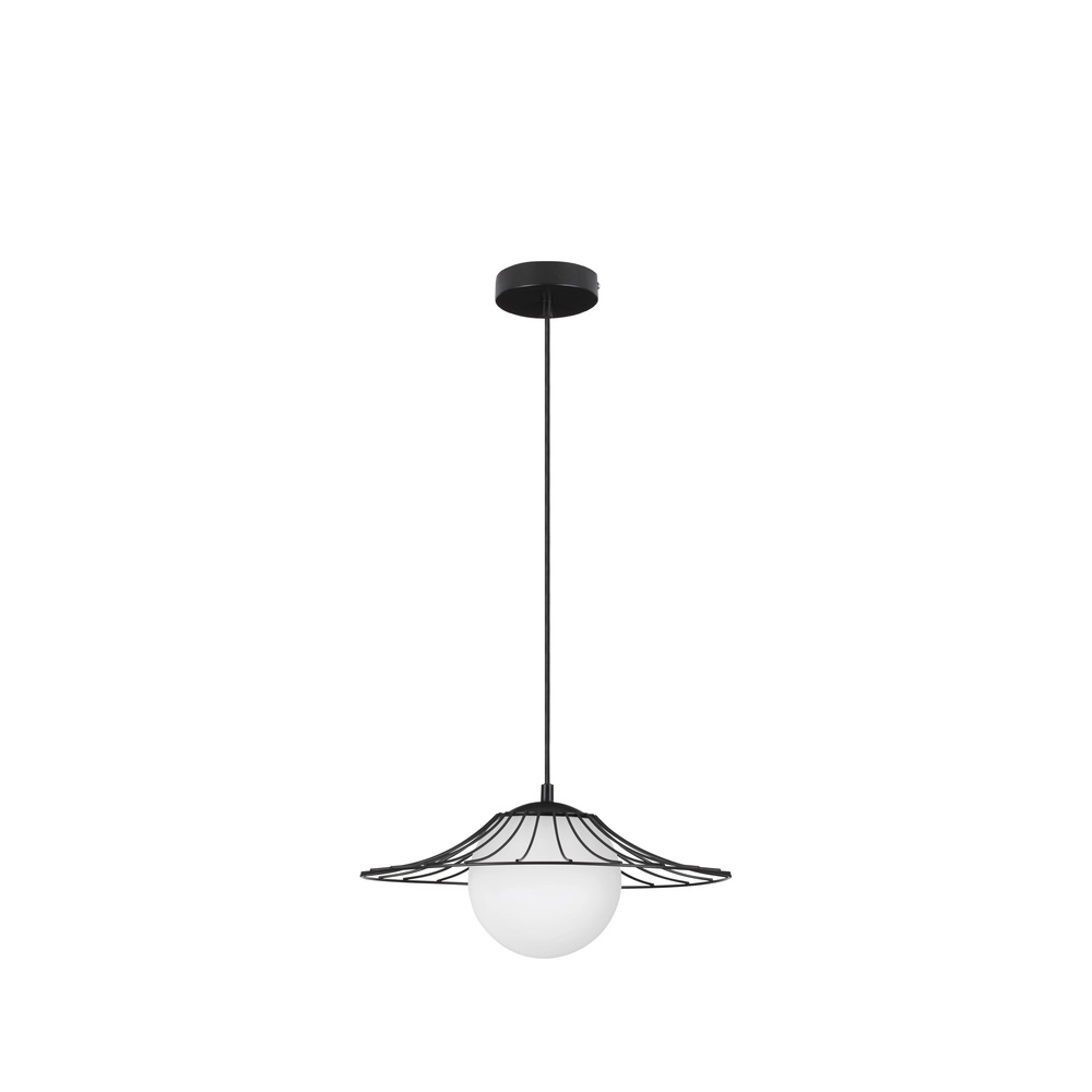 Zwarte hanglamp Fly Ø 36cm Lyora 5212017436221