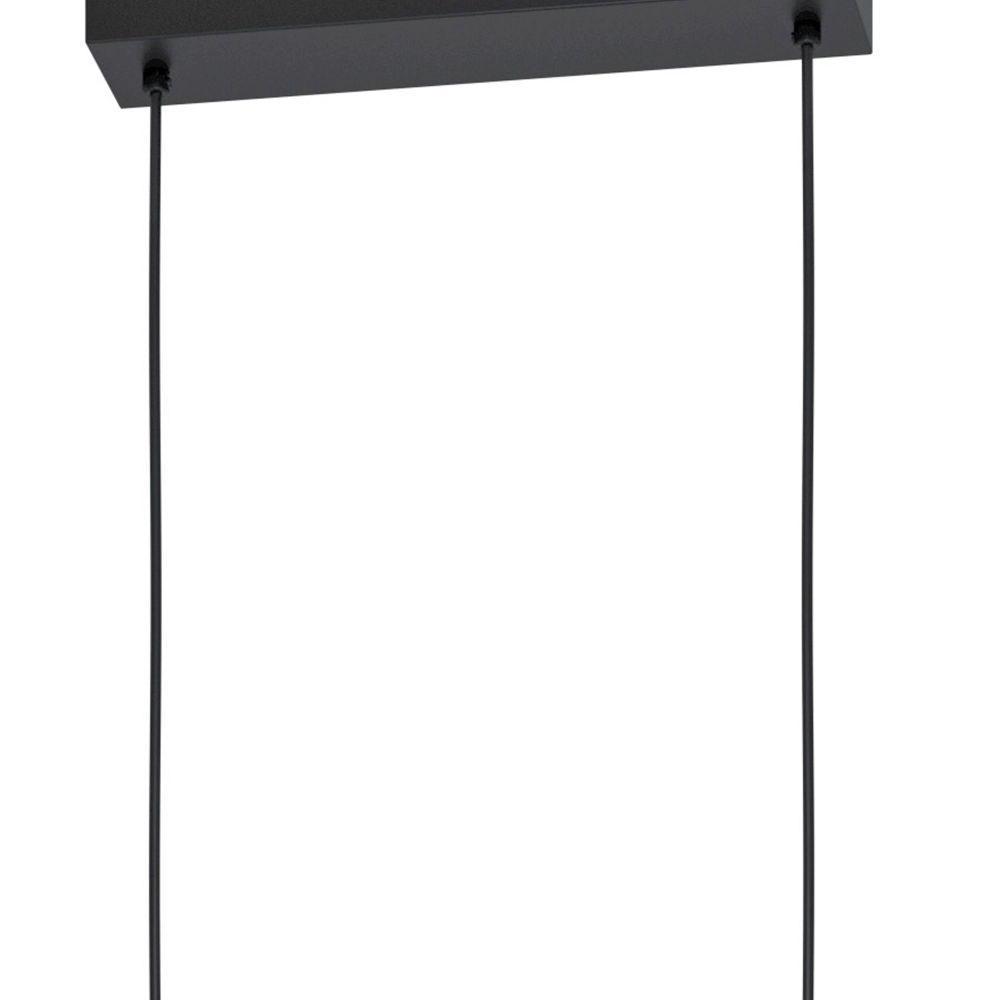 Zwarte led hanglamp Isidro Eglo 9002759995621