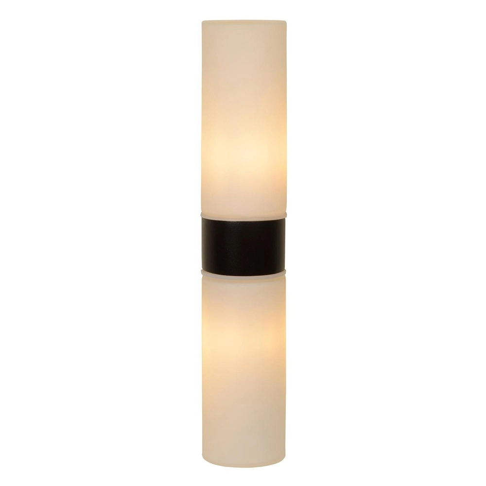 Design wandlamp Jesse dubbel IP44 geschikt voor badkamer Lucide 5411212040411