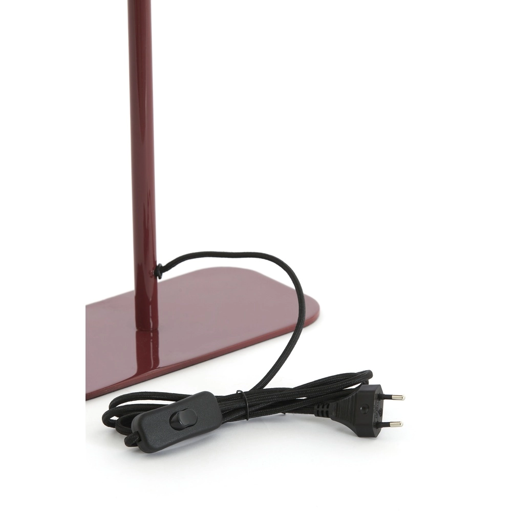 Nachtkastlamp Elenie 25x13cm - glans bordeaux Light & Living 8717807818821