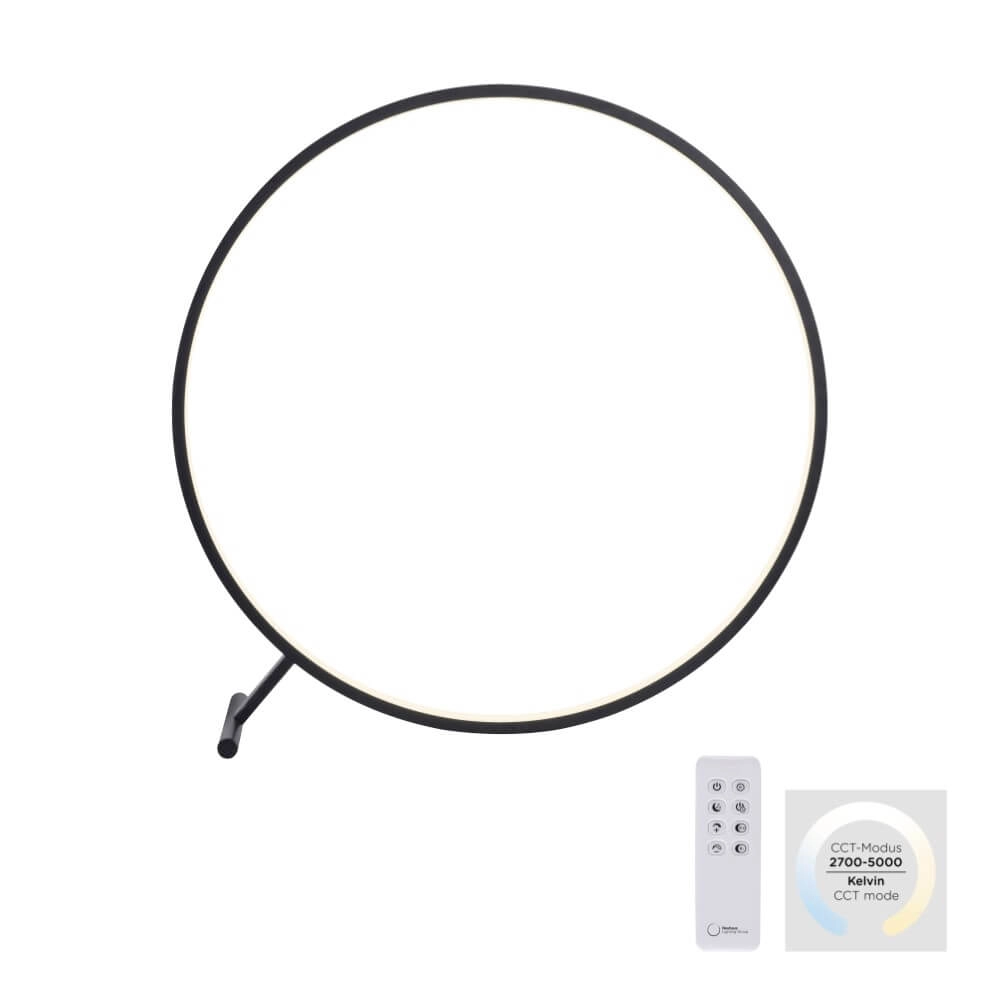 Vloerlamp Hula uniek design Ø 80cm Paul Neuhaus 4012248373316