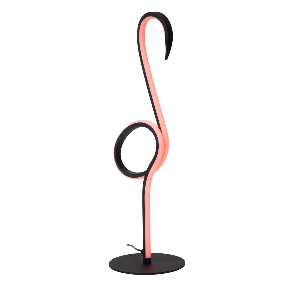 Tafellampje Flamingo zwart Lucide 5411212051745