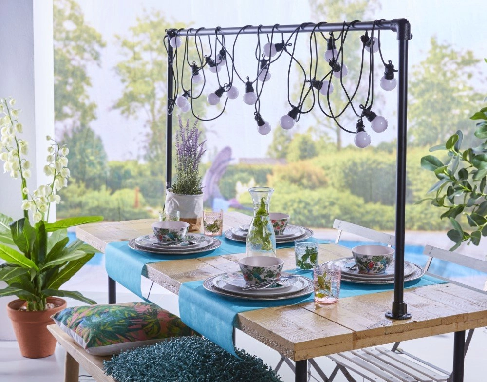 10 lampjes Honolulu op 24 volt Luxform 8719099971758