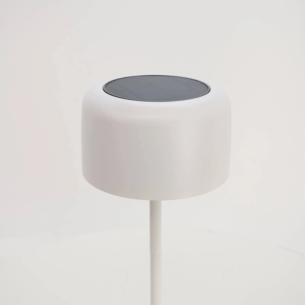 Strakke tafellamp Roccanova solar wit met usb Eglo 9008606355044