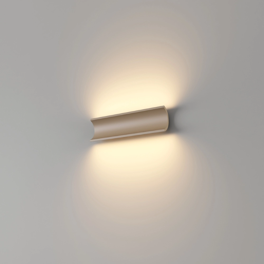 Indirecte wandlamp Malibu Up-down - champagne