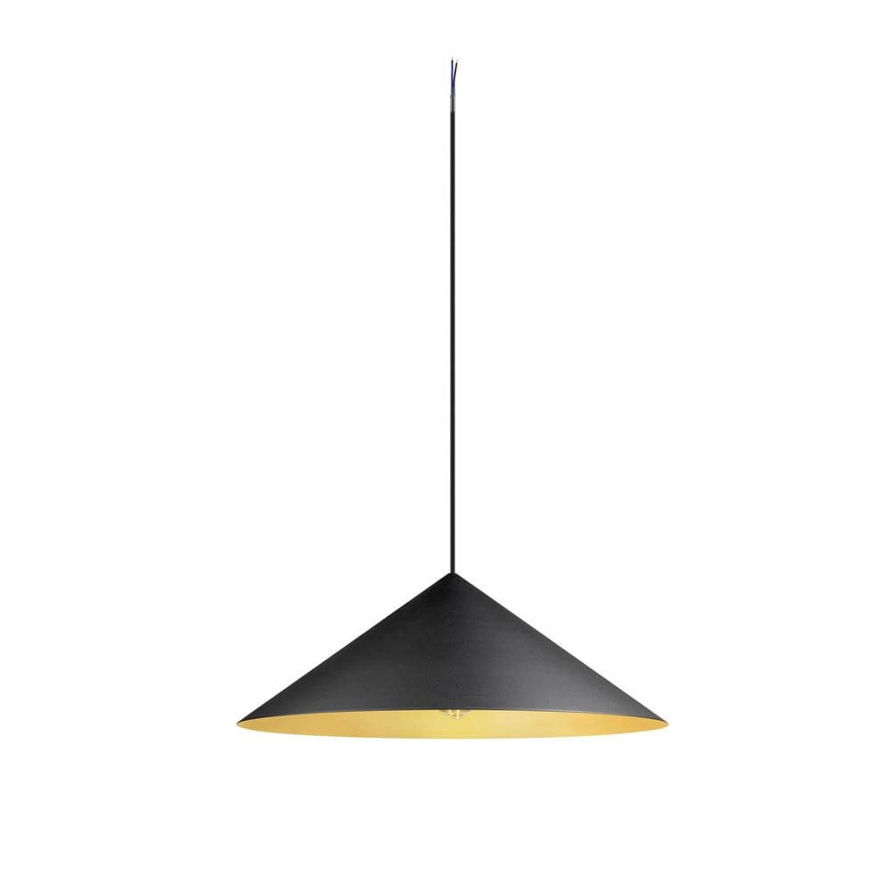 Hanglamp Magico 55 zwart met goud Ø 55cm