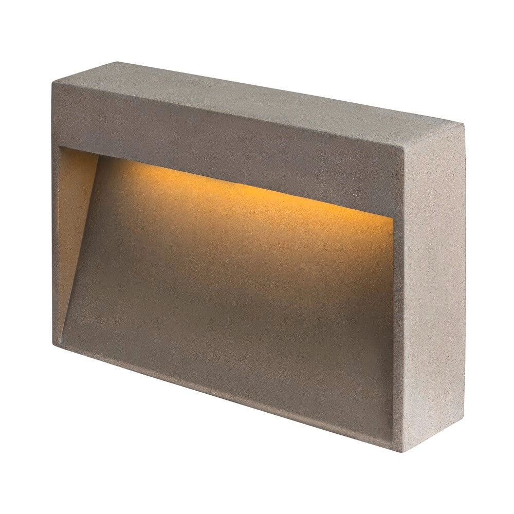 Led muurlamp Concreto M van beton