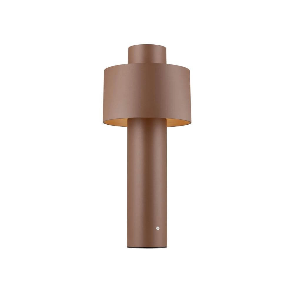 Design tuinlamp Photoni Cyl Pole 45 roestbruin 45cm Design tuinlamp Photoni Cyl Pole 45 roestbruin 45cm