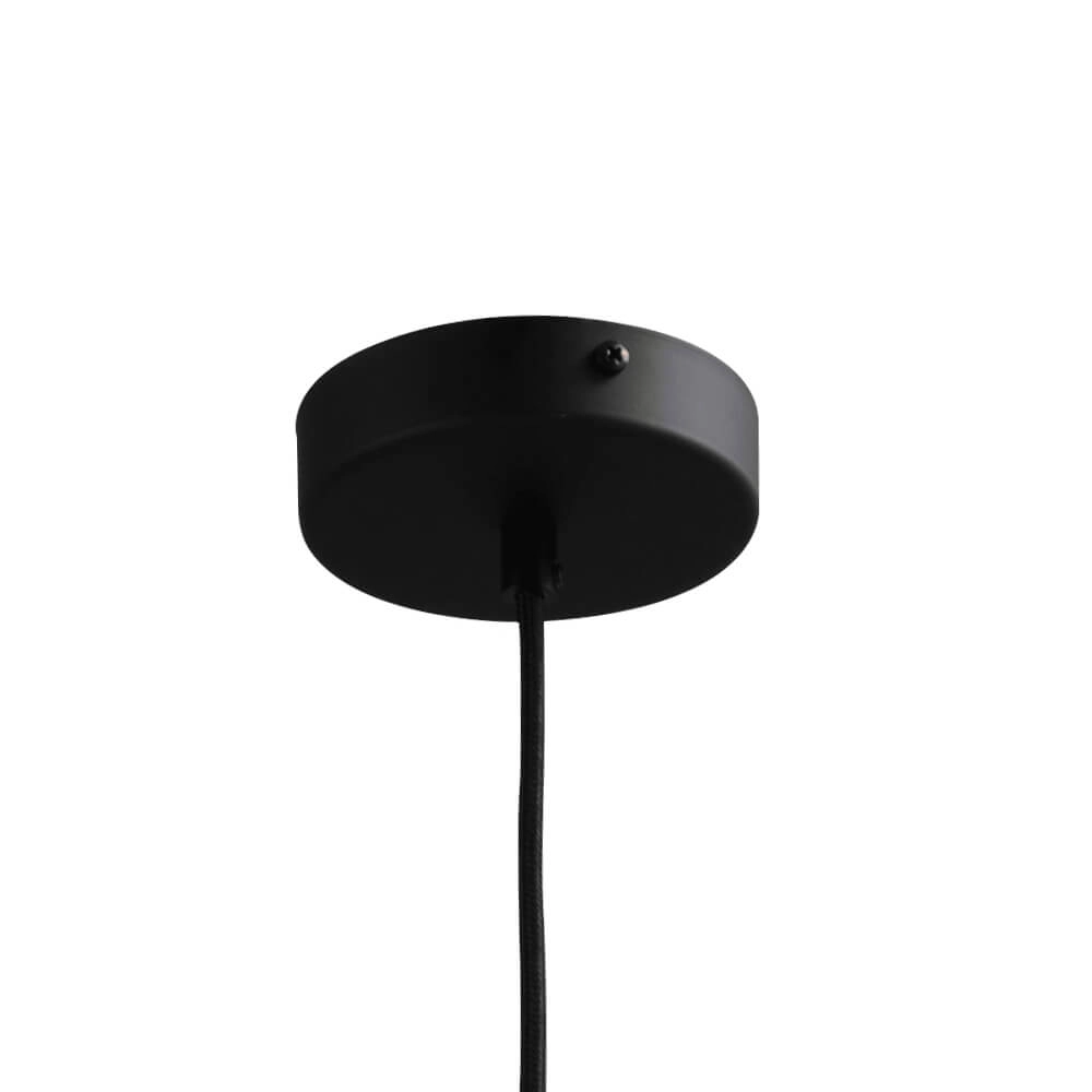 Hanglamp Ø 25cm Bella 2 Zwart met goud glas Masterlight 8718121334301