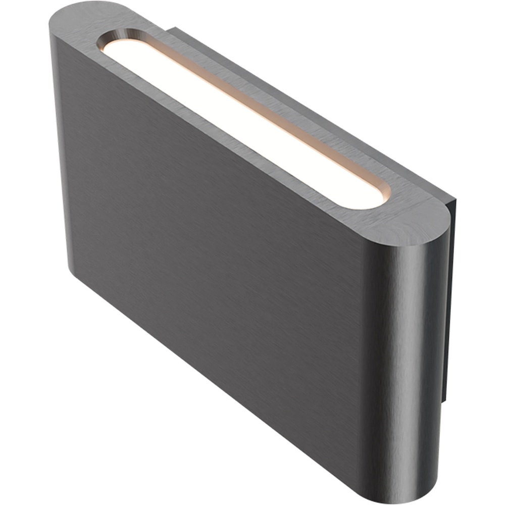 Moderne wandspot Atina 20cm nikkel Masterlight 8718121385044