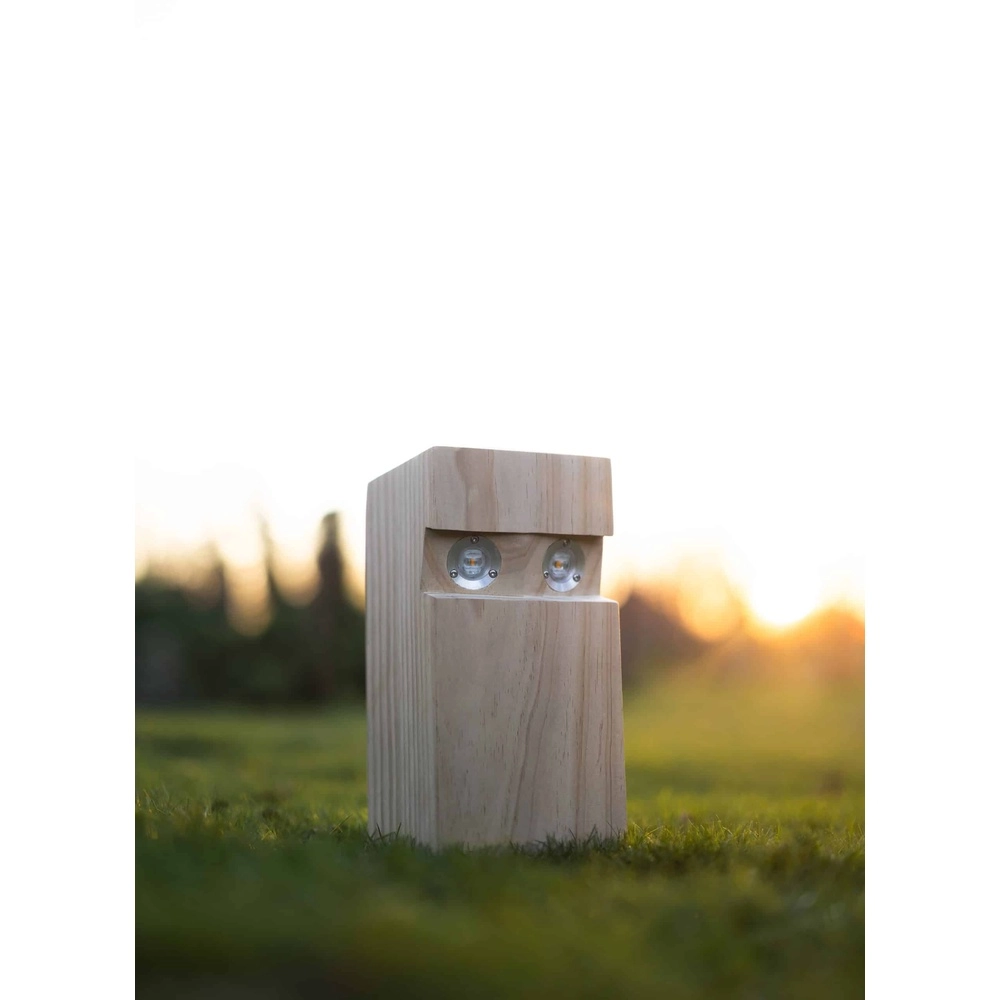 Houten padverlichting Pallina Eiken - 20cm - 2700K Timberlab 8716803513914