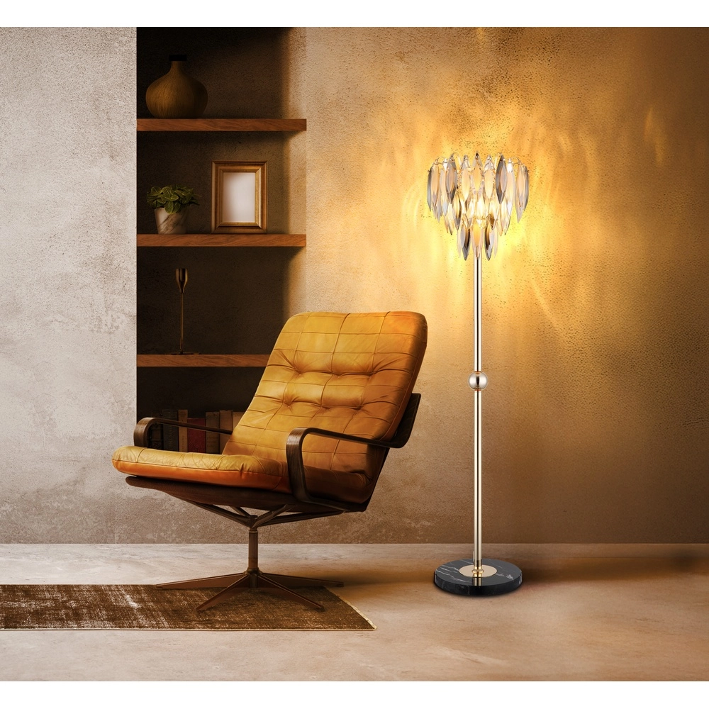 Vloerlamp Elinor goud Globo 9007371546961
