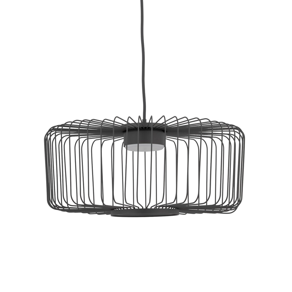Kooilamp Kenai umbra grijs Ø 38cm Lyora 5903139122283