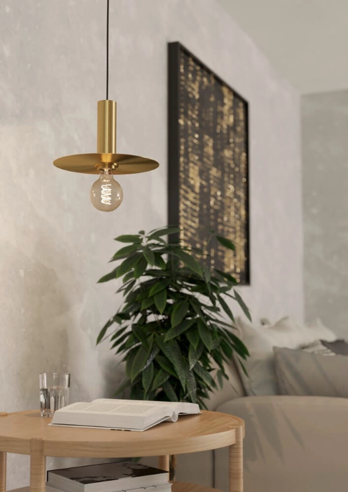 Gouden hanglamp Escandell Ø 25cm Eglo 9008606273874