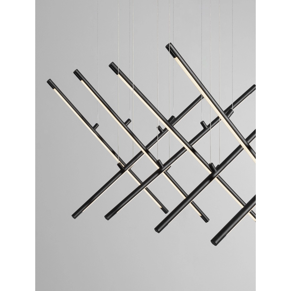 Design hanglamp Elettra zwart Lyora 5212017446084