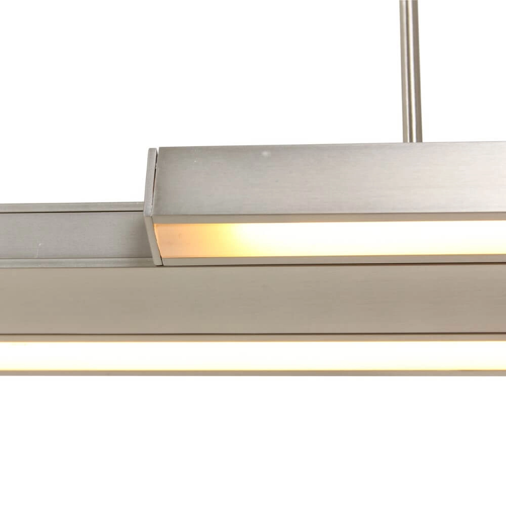 Hanglamp Zelena Motion verstelbaar 80cm metaalgrijs Steinhauer 8712746122763