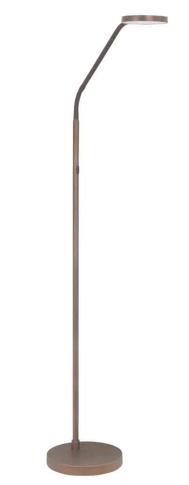 Led leeslamp Málaga choco