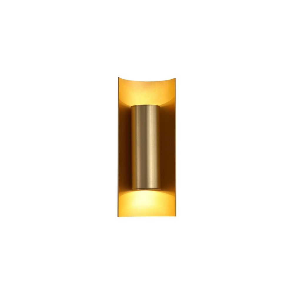 Design wandlamp Roll goud